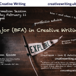 Poster for CRWR Info Session