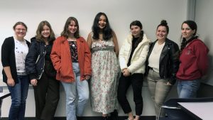 Creative Writing students perform songs live on campus radio station