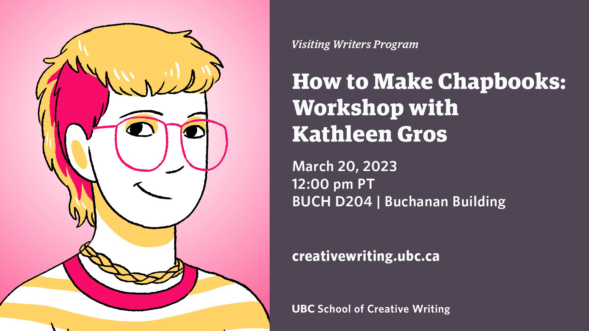 how-to-make-chapbooks-workshop-with-kathleen-gros-on-campus