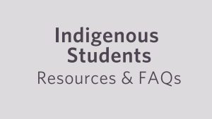 Indigenous Engagement in the School of Creative Writing